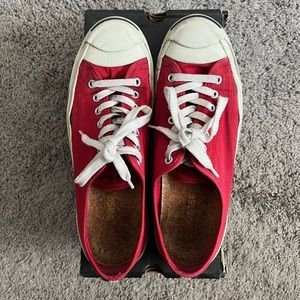 Converse Jack Purcell Red Size 9.5